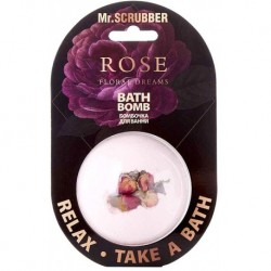 Бомбочка для ванны с ароматом розы