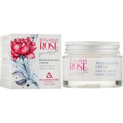 Регенерирующий крем для лица с маслом розы