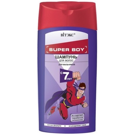 Шампунь Super Boy Витэкс для мальчиков с 7 лет