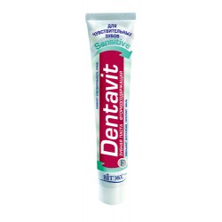 Зубная паста с фтором Dentavit Витэкс для чувствительных зубов