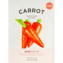Тканевая маска для лица с морковью